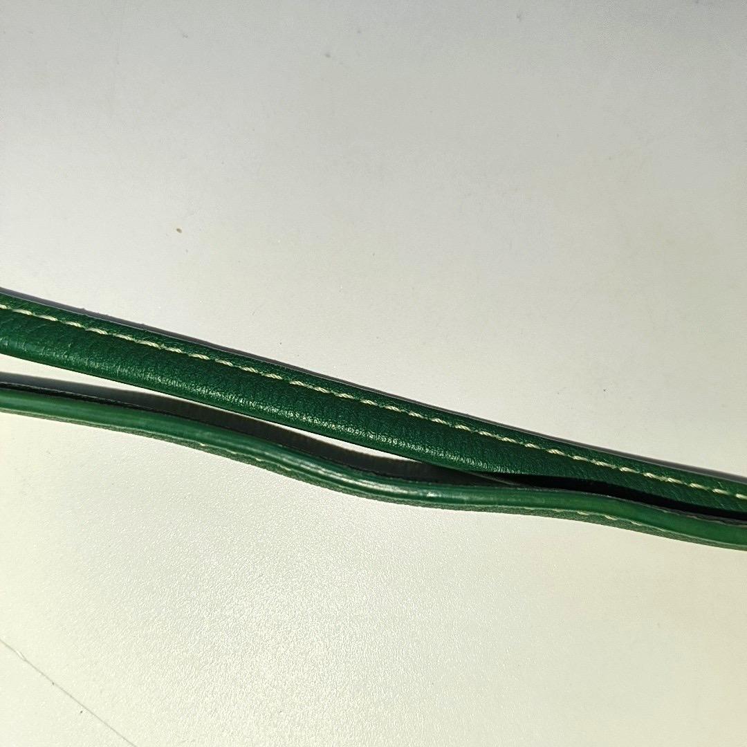 Mini bolso cruzado Goyard Plumet Verde 8
