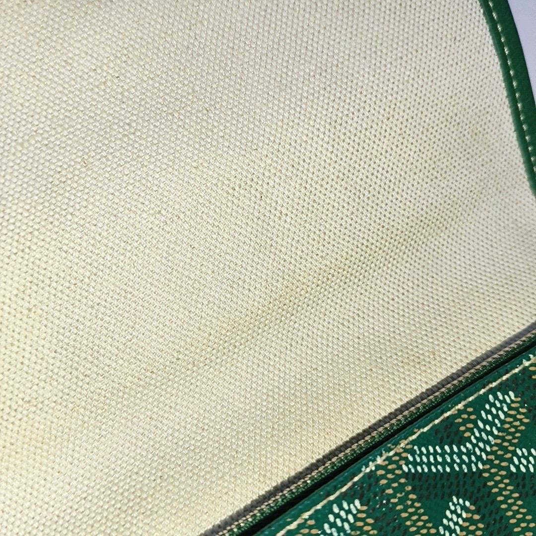 Mini bolso cruzado Goyard Plumet Verde 3