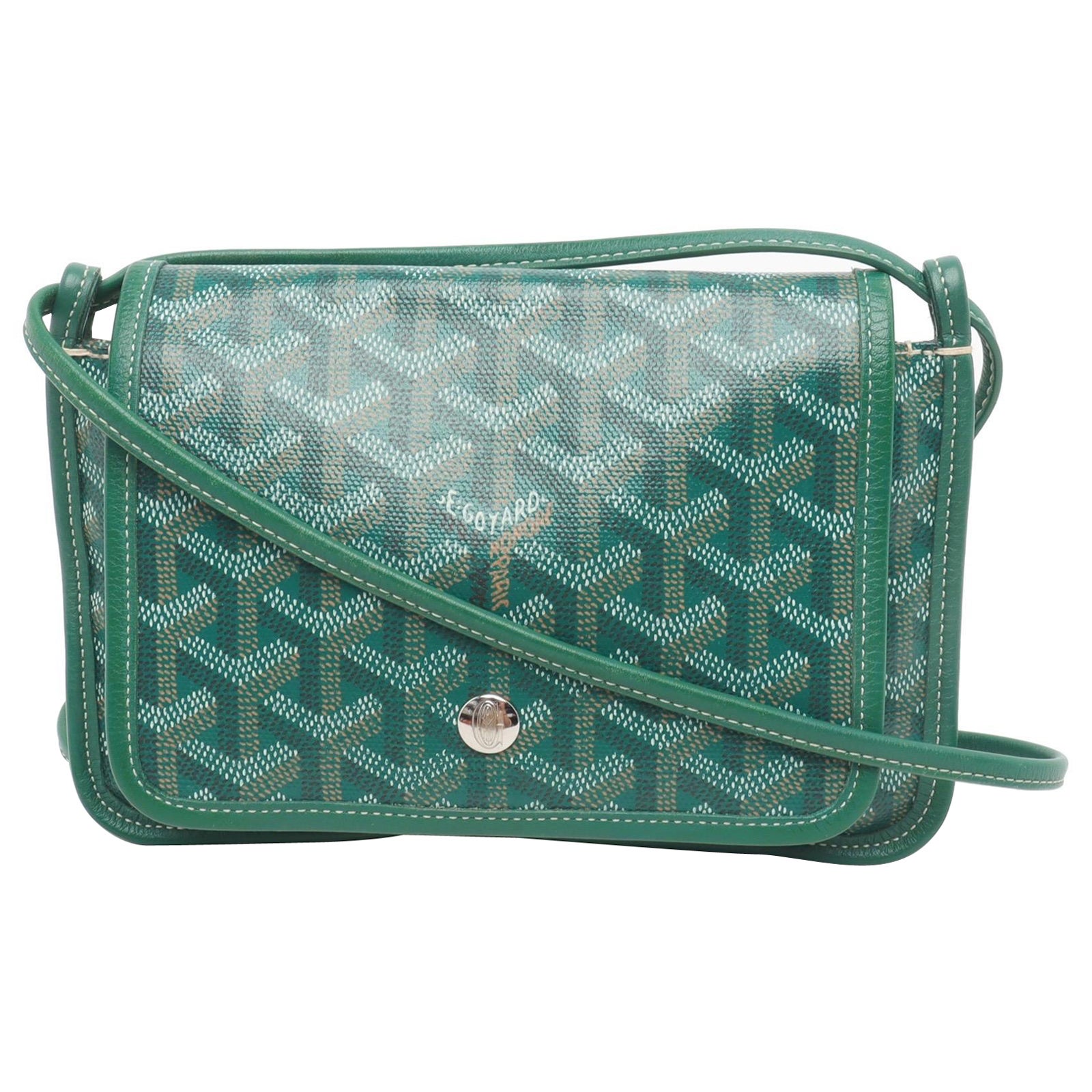 Goyard Plumet Green Mini Crossbody Bag