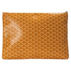 Goyard Pochette Senat GM Goyardine Yellow