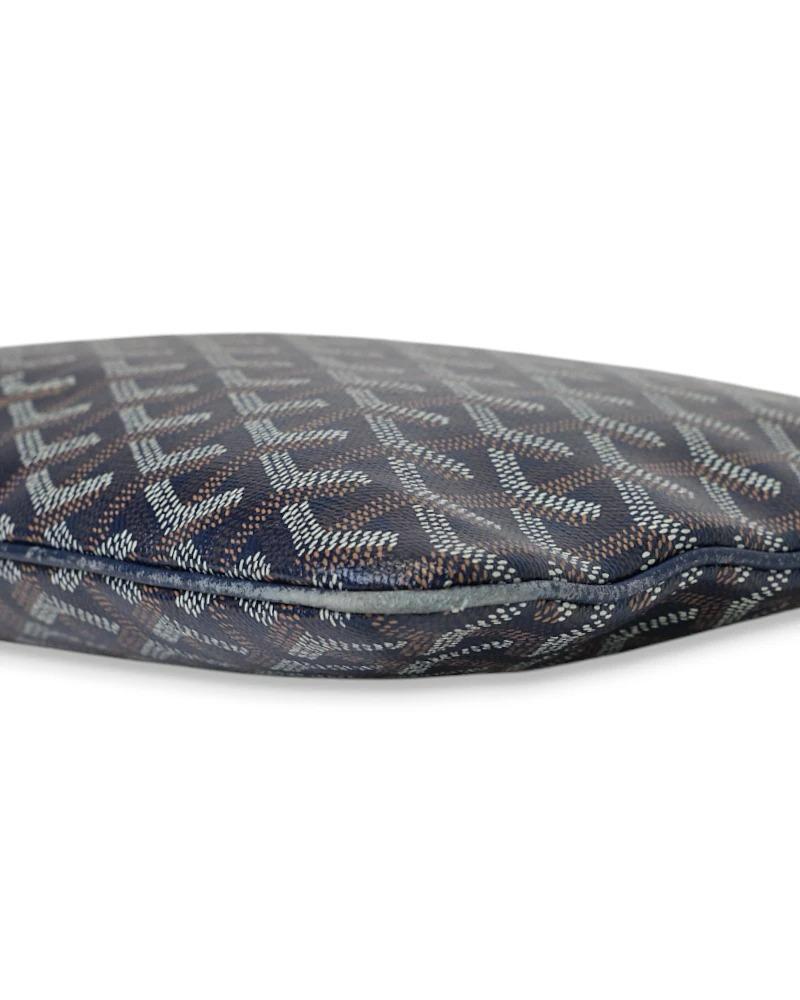 Goyard Pochette Senat MM Bleu marine en vente 4