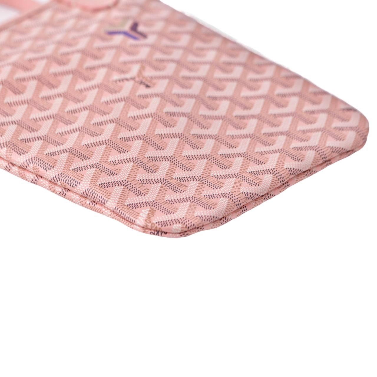 Goyard Poitiers Claire Voie Pink Bag For Sale 5
