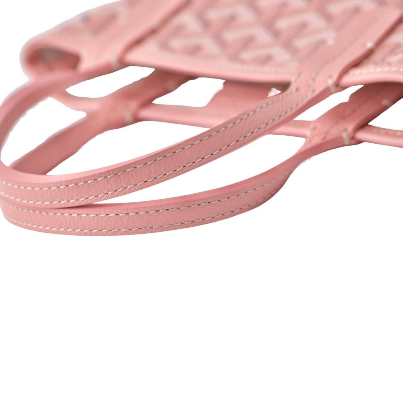 Goyard Poitiers Claire Voie Pink Bag For Sale 6