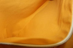 Goyard Rare Metallic Silver Chevron Beluga MM Tote 91gy89s