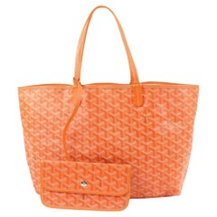Goyard Jouvence Toiletry Pouch Goyardine Orange in Coated Canvas with  Silver-tone - US