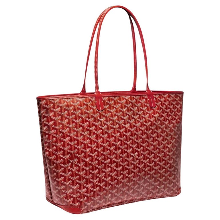 Goyard Red Artois MM Bag For Sale at 1stDibs