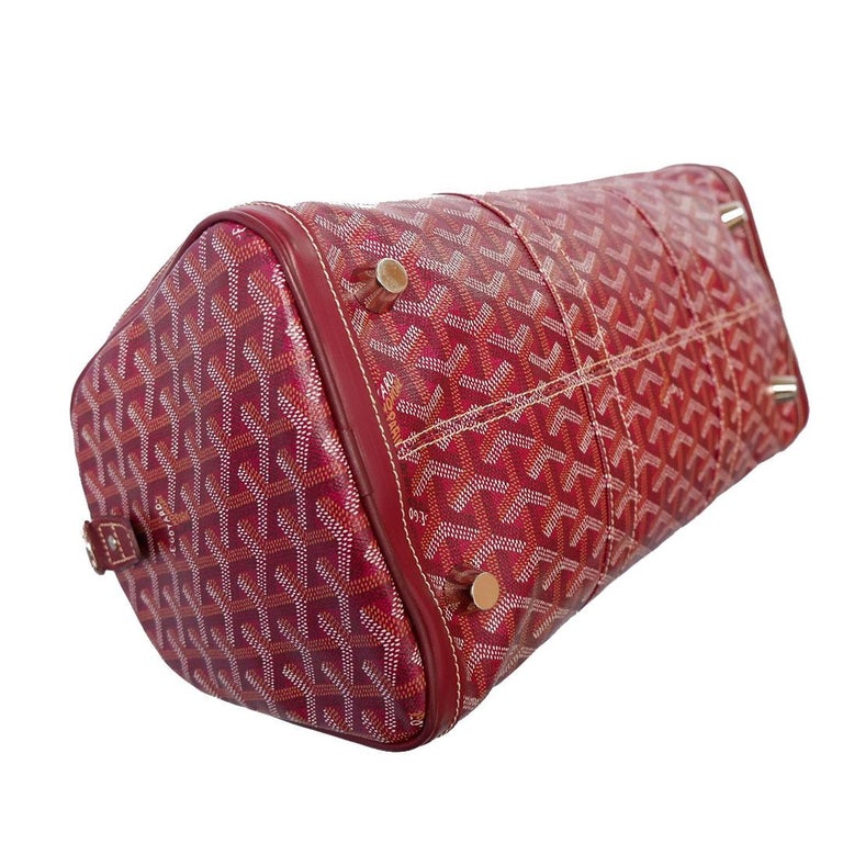 Leather handbag Goyard Red in Leather - 35073319