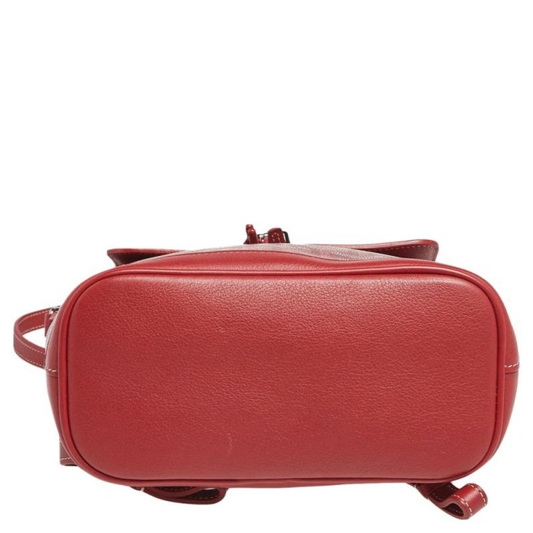 Goyard Goyardine Le Sac Alpin Mini - Red Backpacks, Handbags