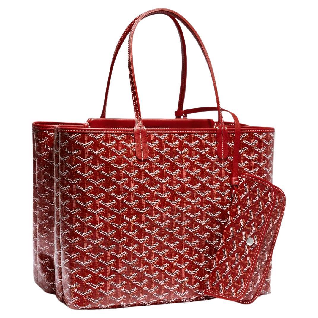 Goyard Red Isabelle bag For Sale at 1stDibs