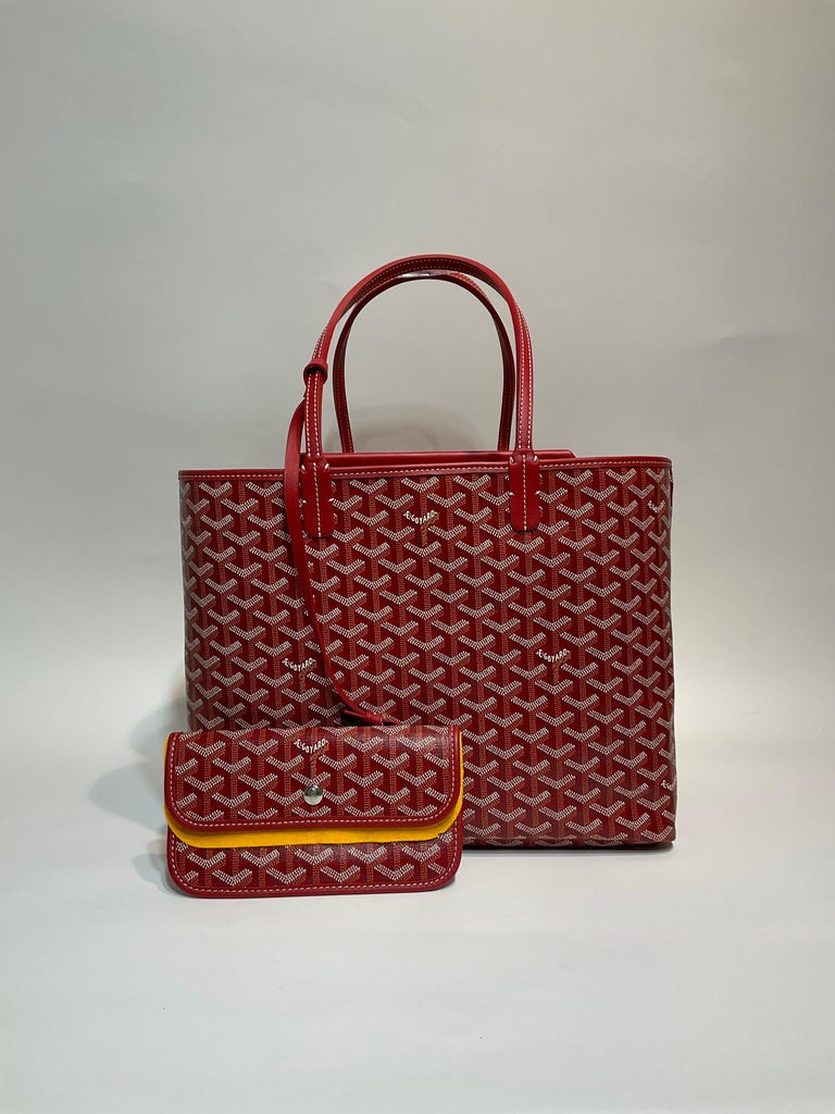 Early Maison Goyard Suitcase For Sale at 1stDibs