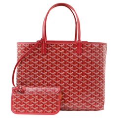 Goyard Rote Isabelle PM Tragetasche