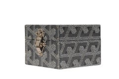 Goyard Regence Mini Ring Holder Trunk Grey Travel Storage Box