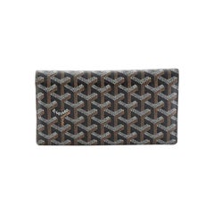 Black Goyard Goyardine Richelieu Wallet – Designer Revival