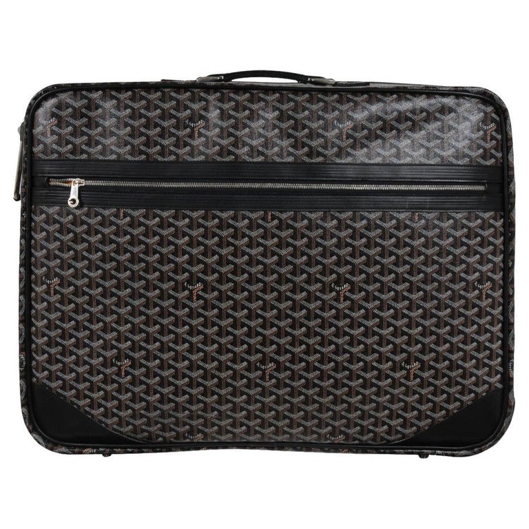 Goyard Rolling Luggage Carry Soft Sided Suitcase 55 Boeing Duffle