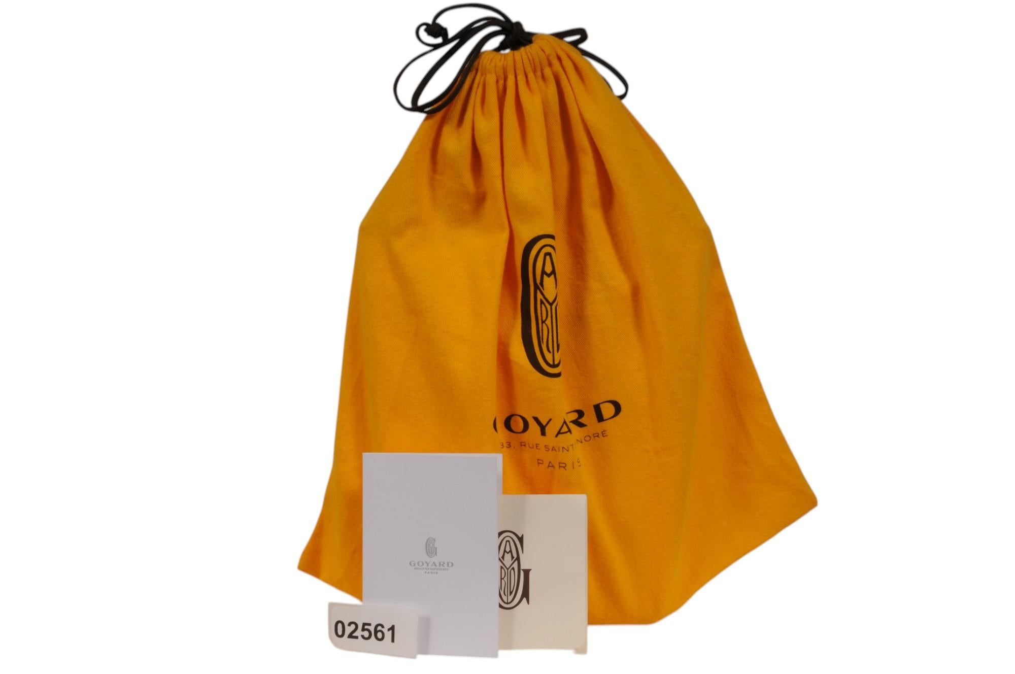 Goyard Rose Rose Poitiers Mini Tote Top Handle Limited Edition Micro Bag en vente 11