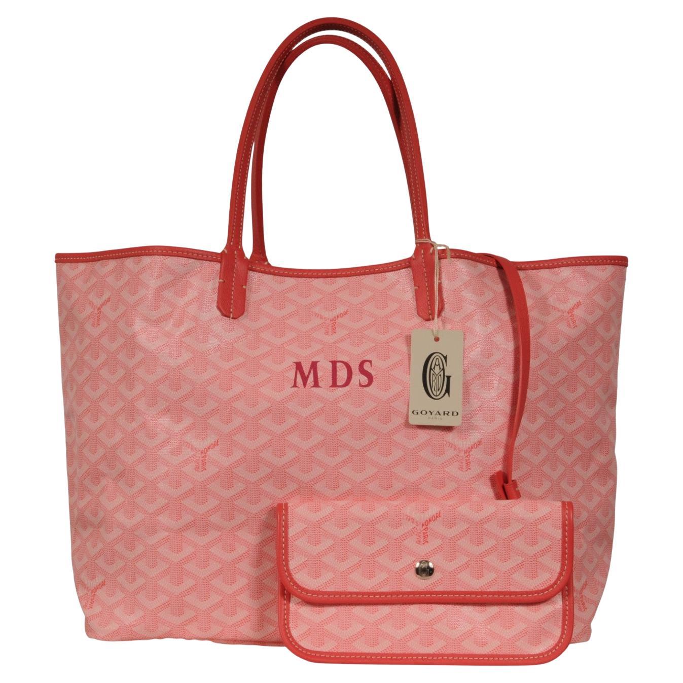 Goyard Rose Saint Louis PM Tote Shoulder Bag Limited Top Handle Travel