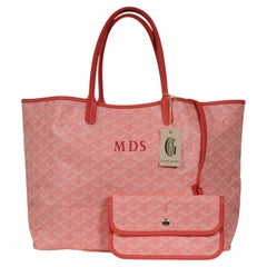 Goyard Rose Saint Louis PM Tote Shoulder Bag Limited Top Handle Travel