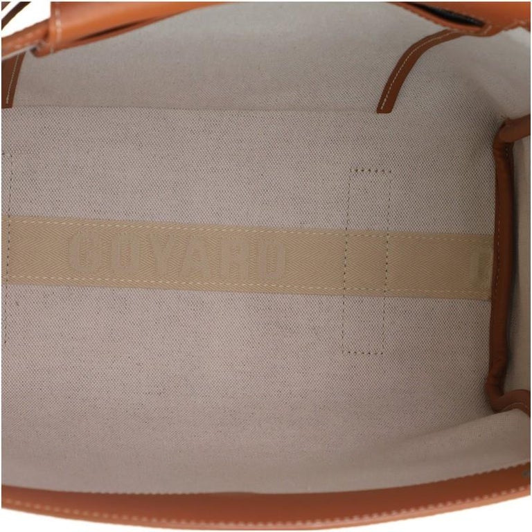 ROUETTE PM BAG IN GOYARDINE CANVAS AND CALFSKIN – Madame Luxe