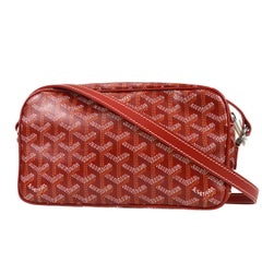 Goyard Sac Cap Vert Shoulder Bag in Red 98381