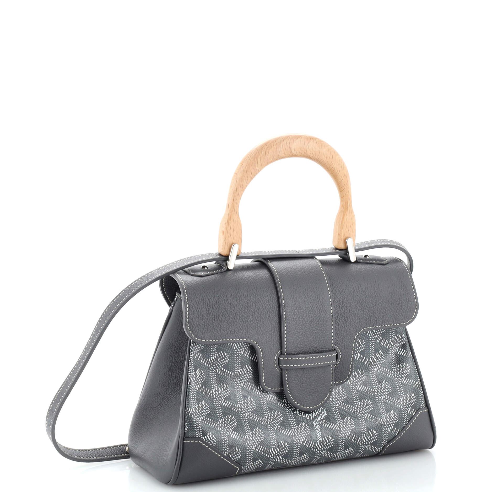 Goyard Mini Goyardine Croisiere Bag - Black Satchels, Handbags