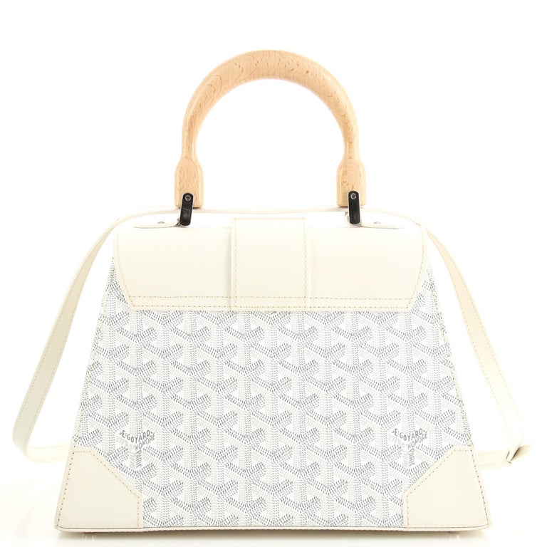 GOYARD Femme Saigon Bag en Cuir en Blanc