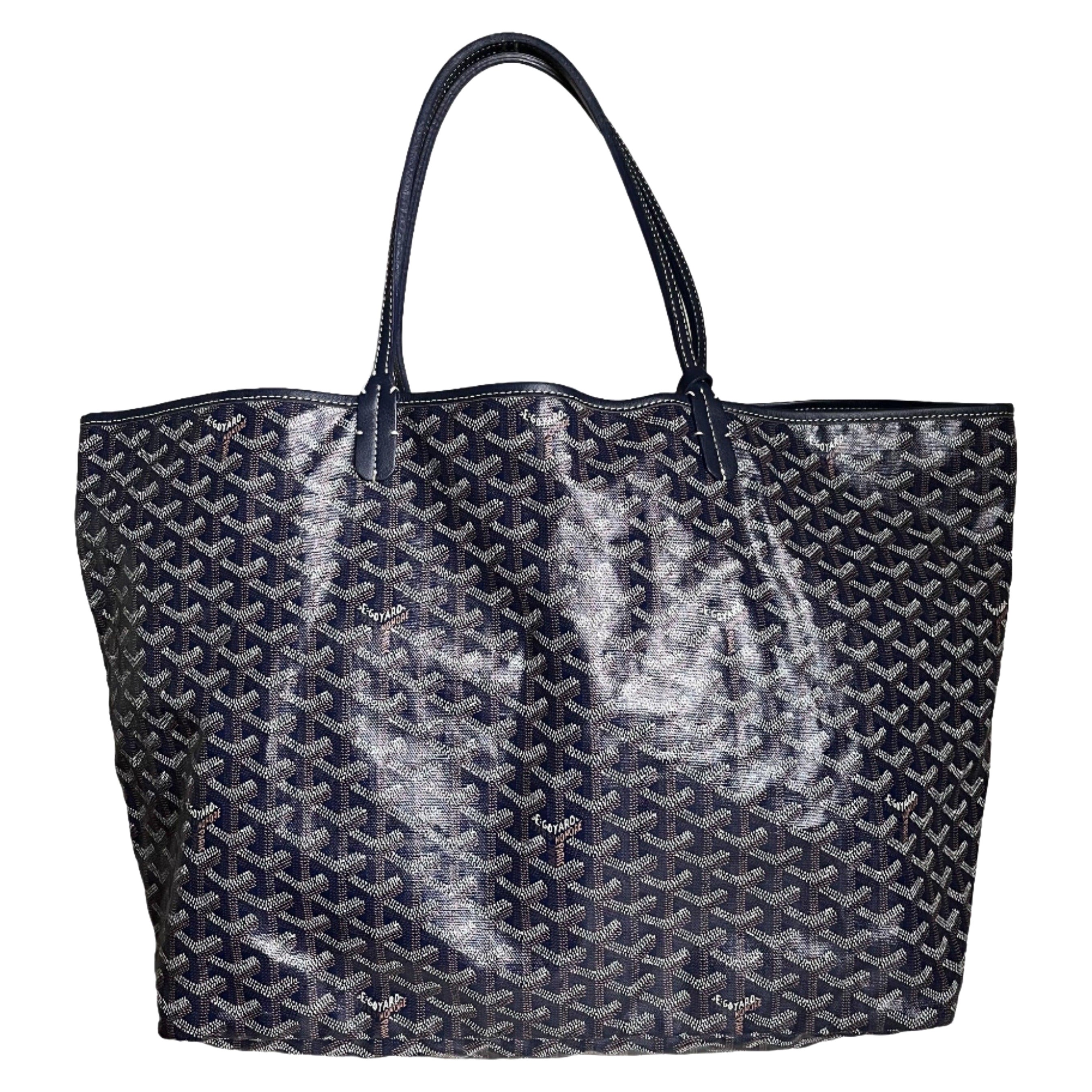 Goyard Saint Louis 2019 GM Tote Large Navy