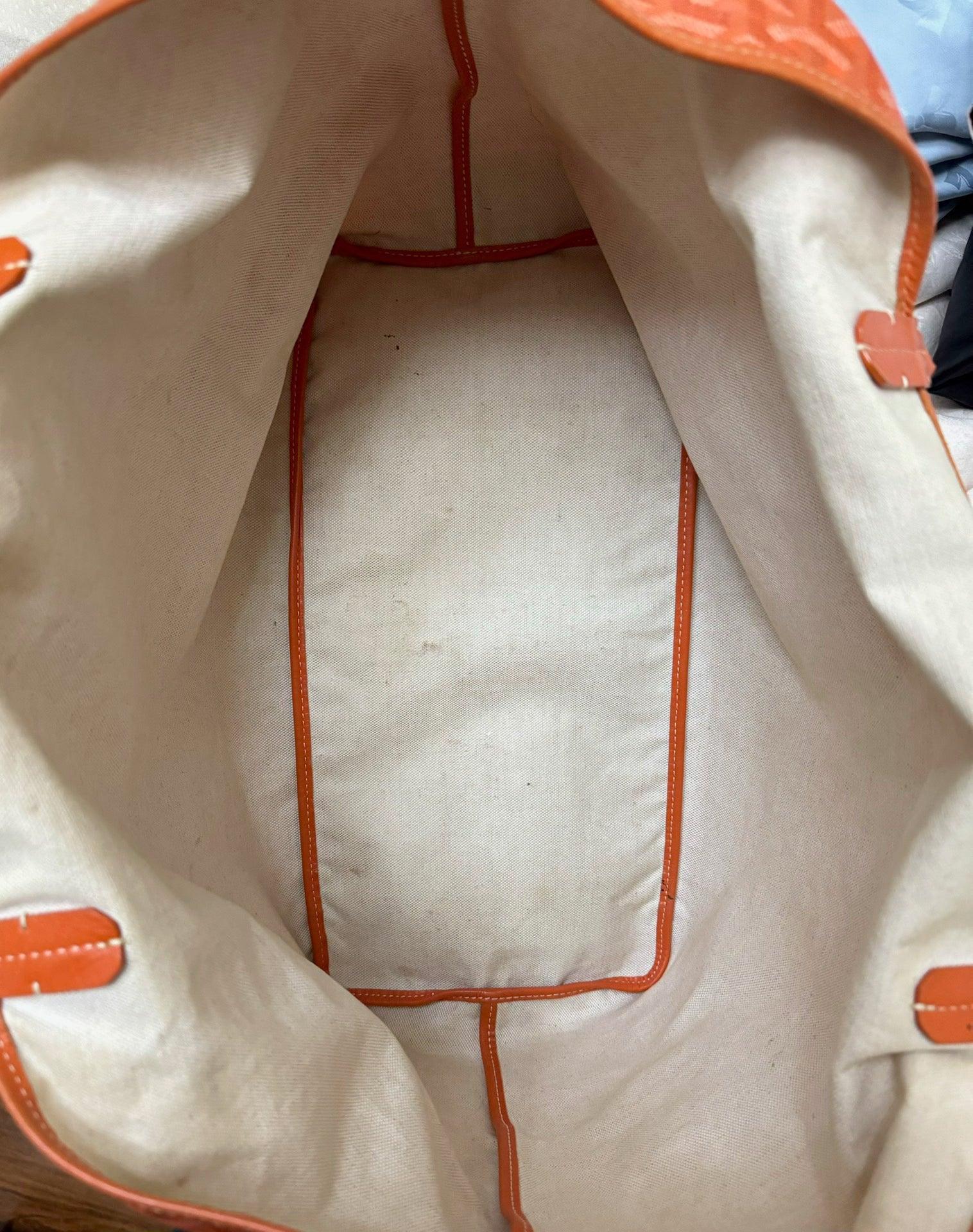 Goyard Saint Louis GM Large Tote Orange 12