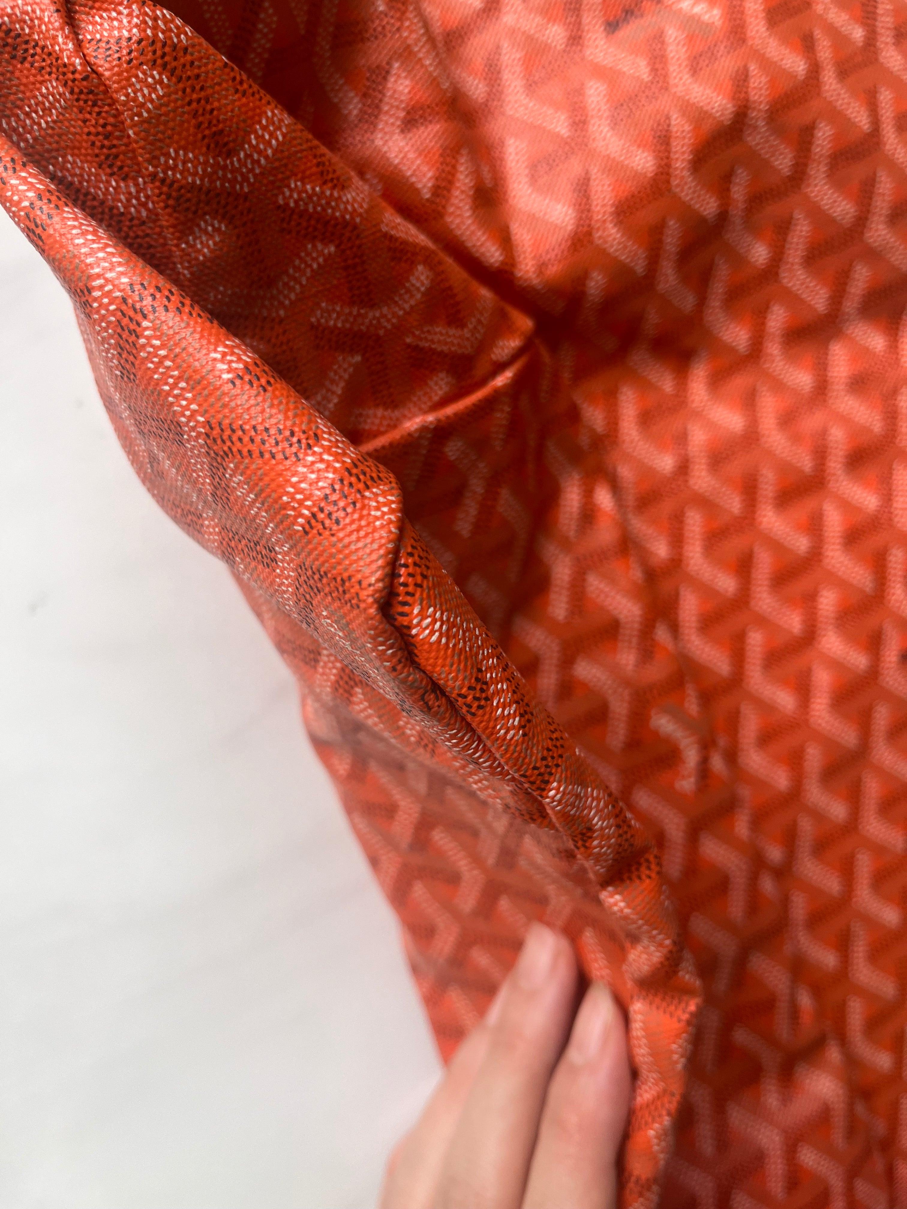 Goyard Saint Louis GM Large Tote Orange 16