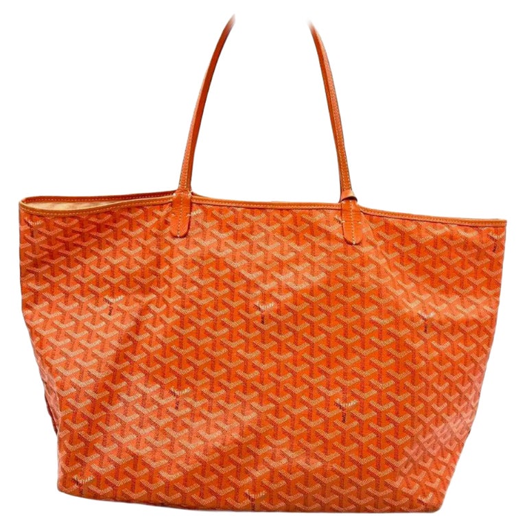 Goyard Saint Louis GM Large Tote Orange at 1stDibs