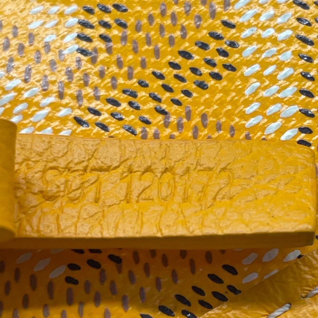 Goyard Saint Louis GM Bolso Grande Amarillo 2017 en venta 6