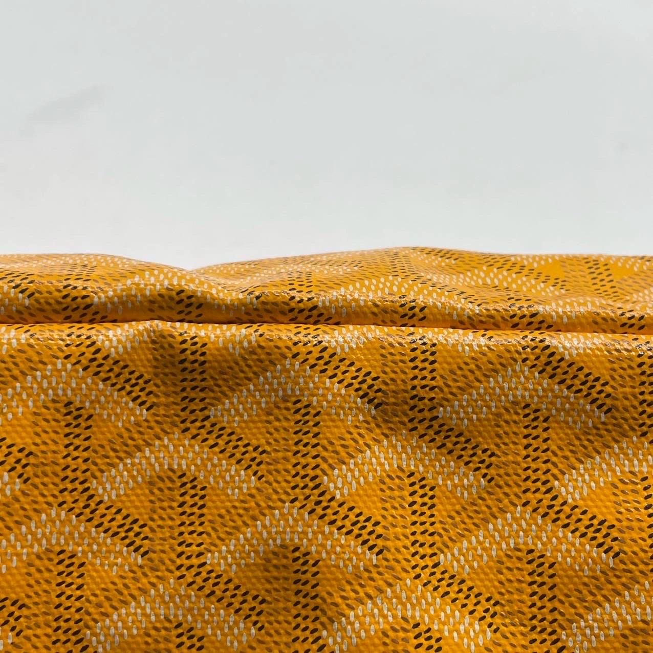 Goyard Saint Louis GM Bolso Grande Amarillo 2017 en venta 9