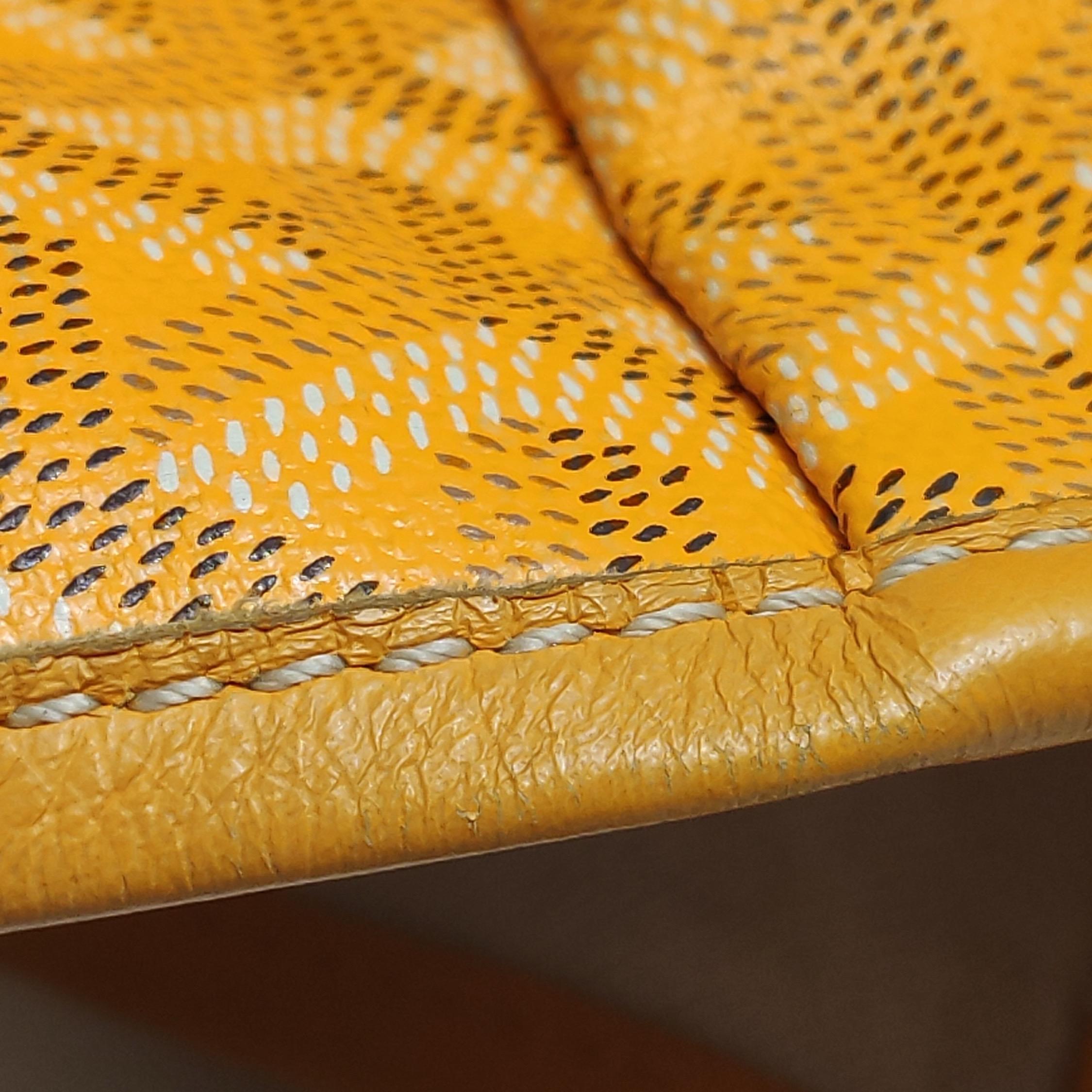 Goyard Saint Louis GM Large Tote Yellow 2017 10