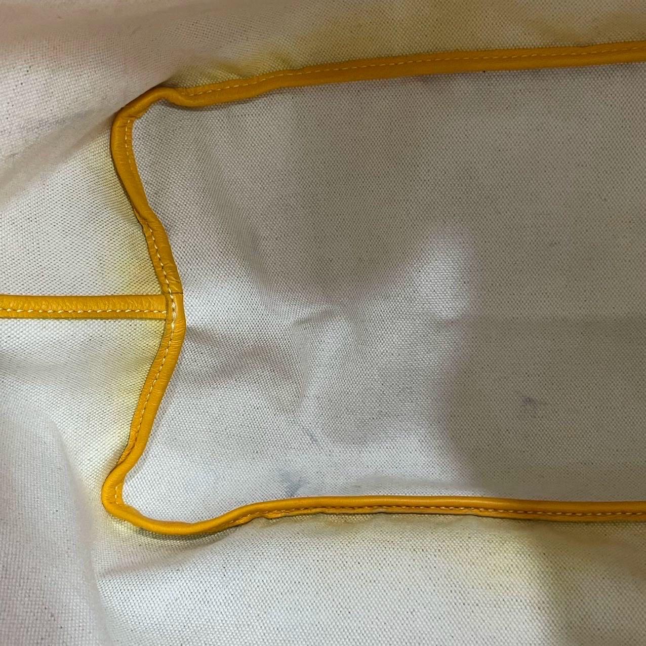Goyard Saint Louis GM Bolso Grande Amarillo 2017 en venta 11
