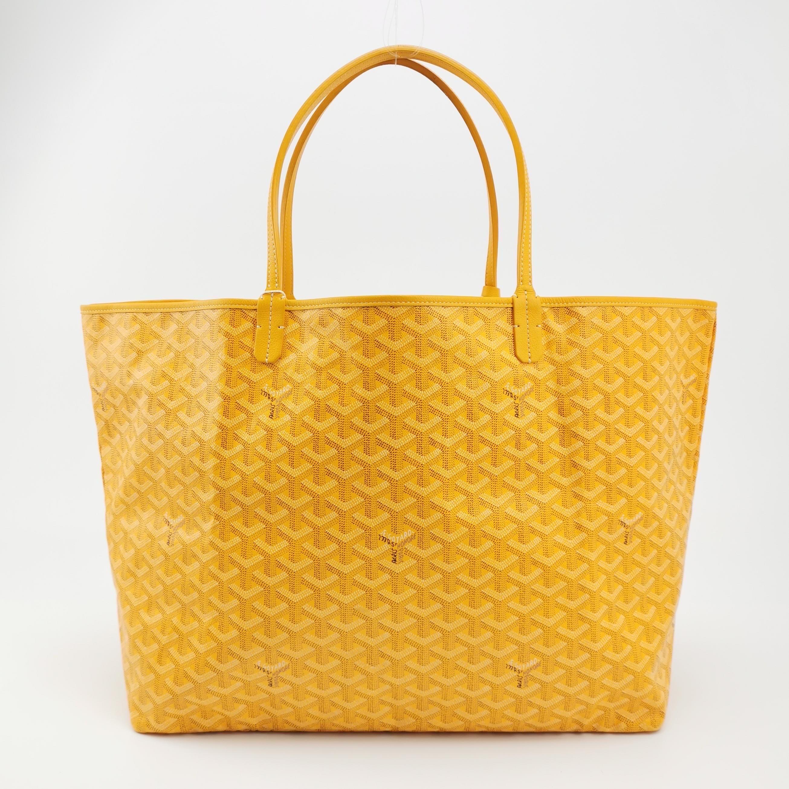 De las mujeres Goyard Saint Louis GM Bolso Grande Amarillo 2017 en venta