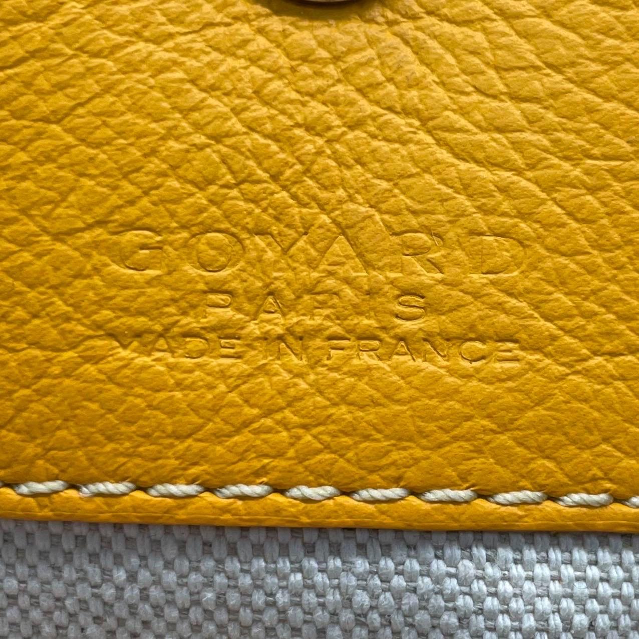 Goyard Saint Louis GM Bolso Grande Amarillo 2017 en venta 2