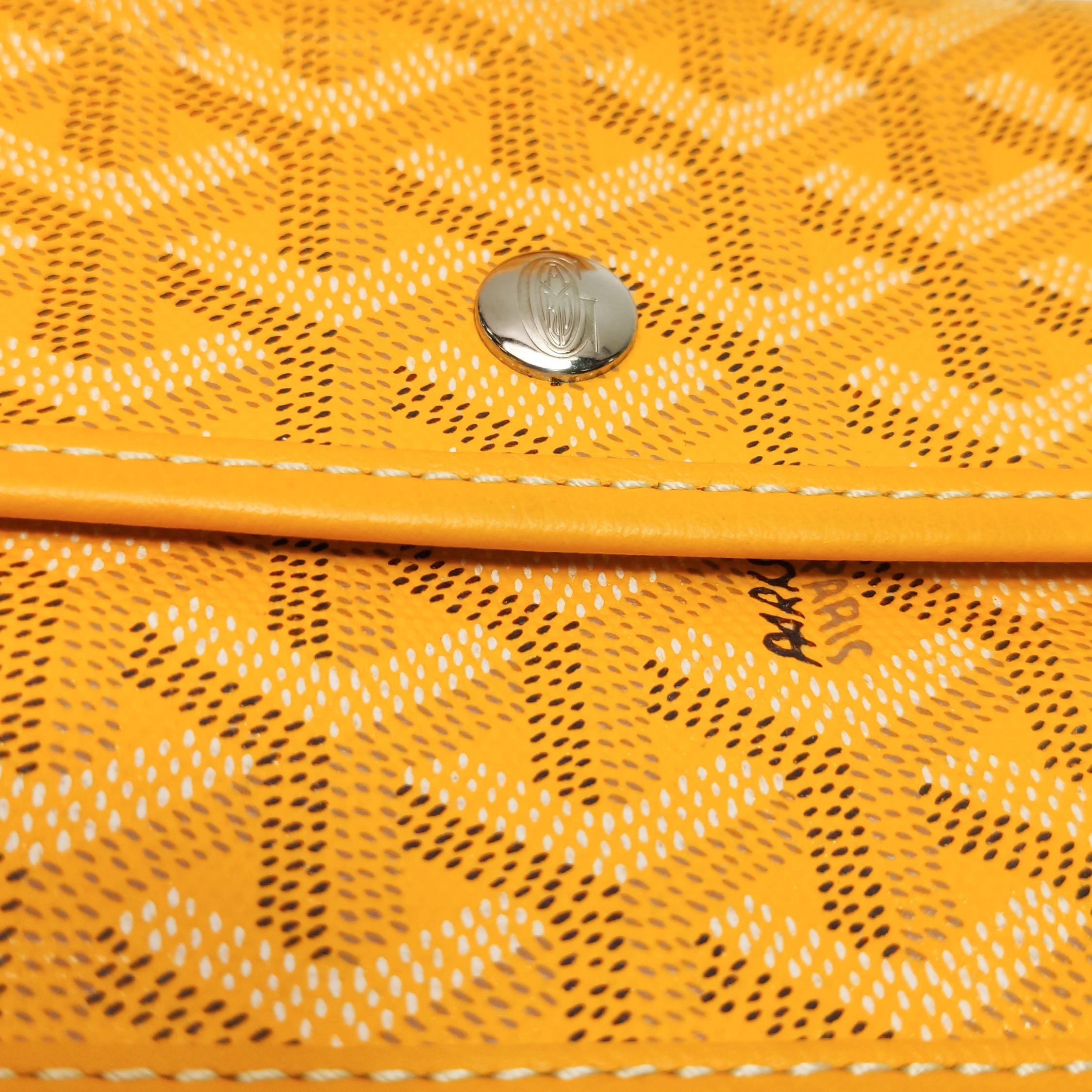 Goyard Saint Louis GM Bolso Grande Amarillo 2017 en venta 3