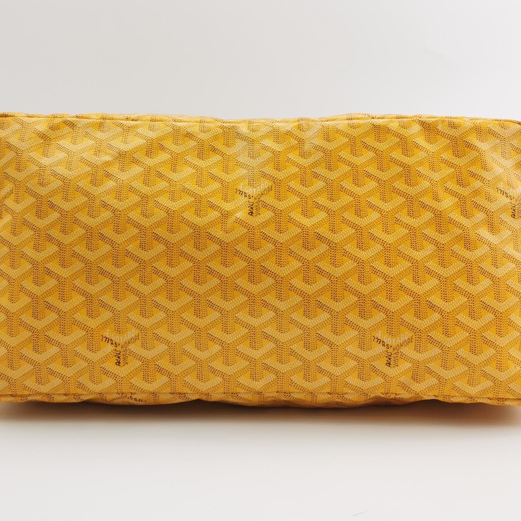 Goyard Saint Louis GM Large Tote Yellow 2017 4