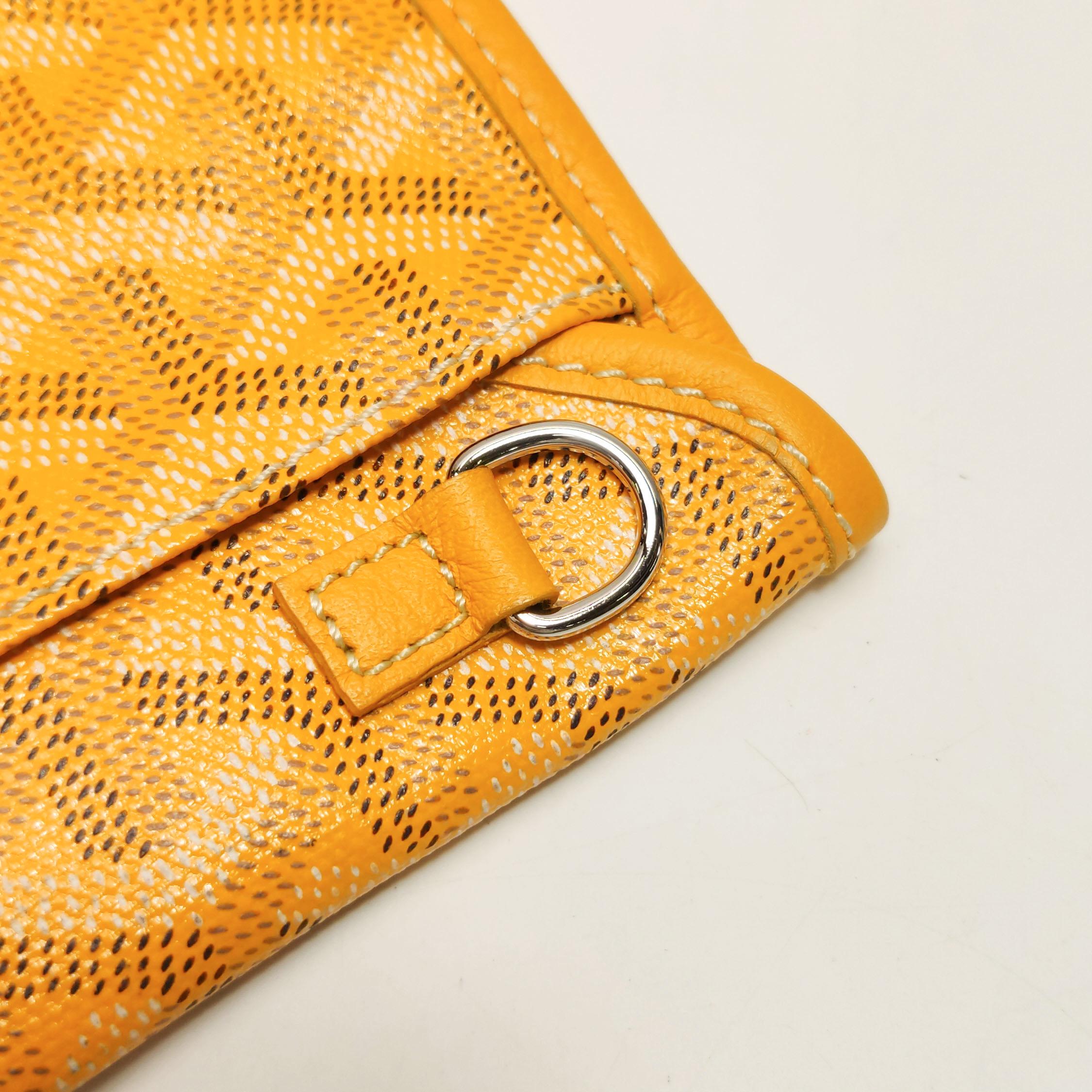 Goyard Saint Louis GM Bolso Grande Amarillo 2017 en venta 5
