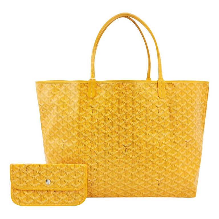 Goyard Saint Louis GM Large Tote Yellow 2017 For Sale at 1stDibs