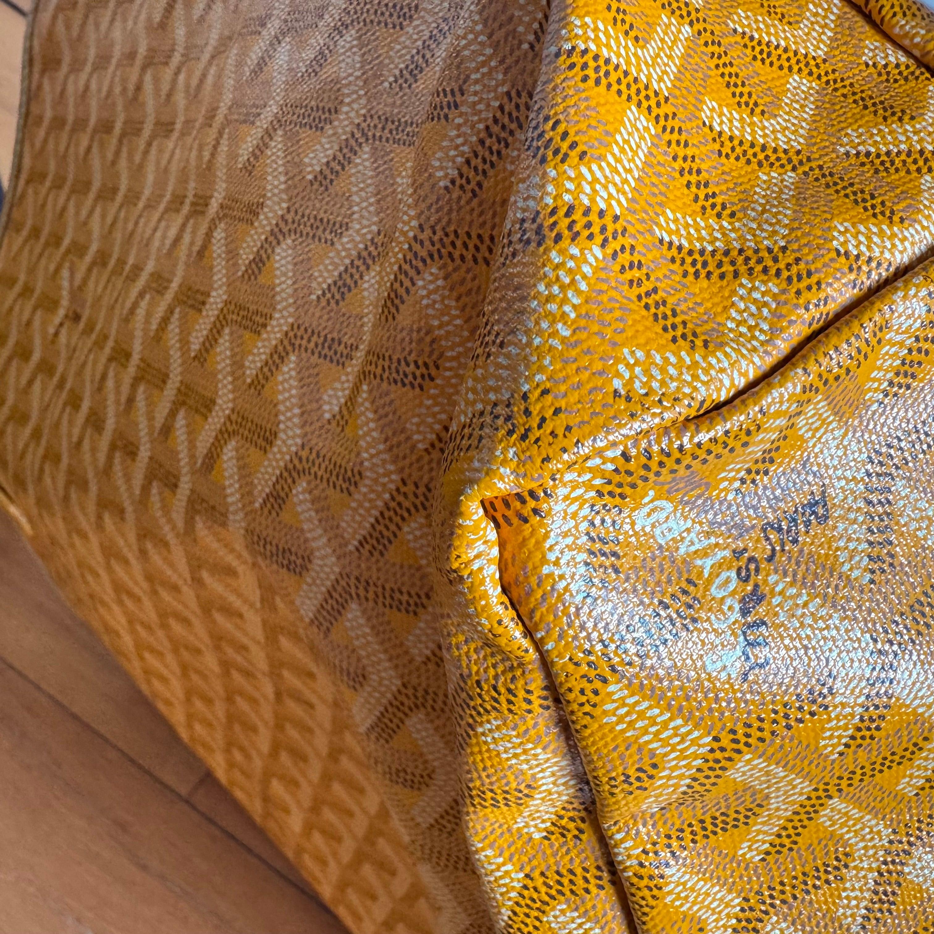 Goyard Saint Louis GM Large Tote Yellow 2019 For Sale 8