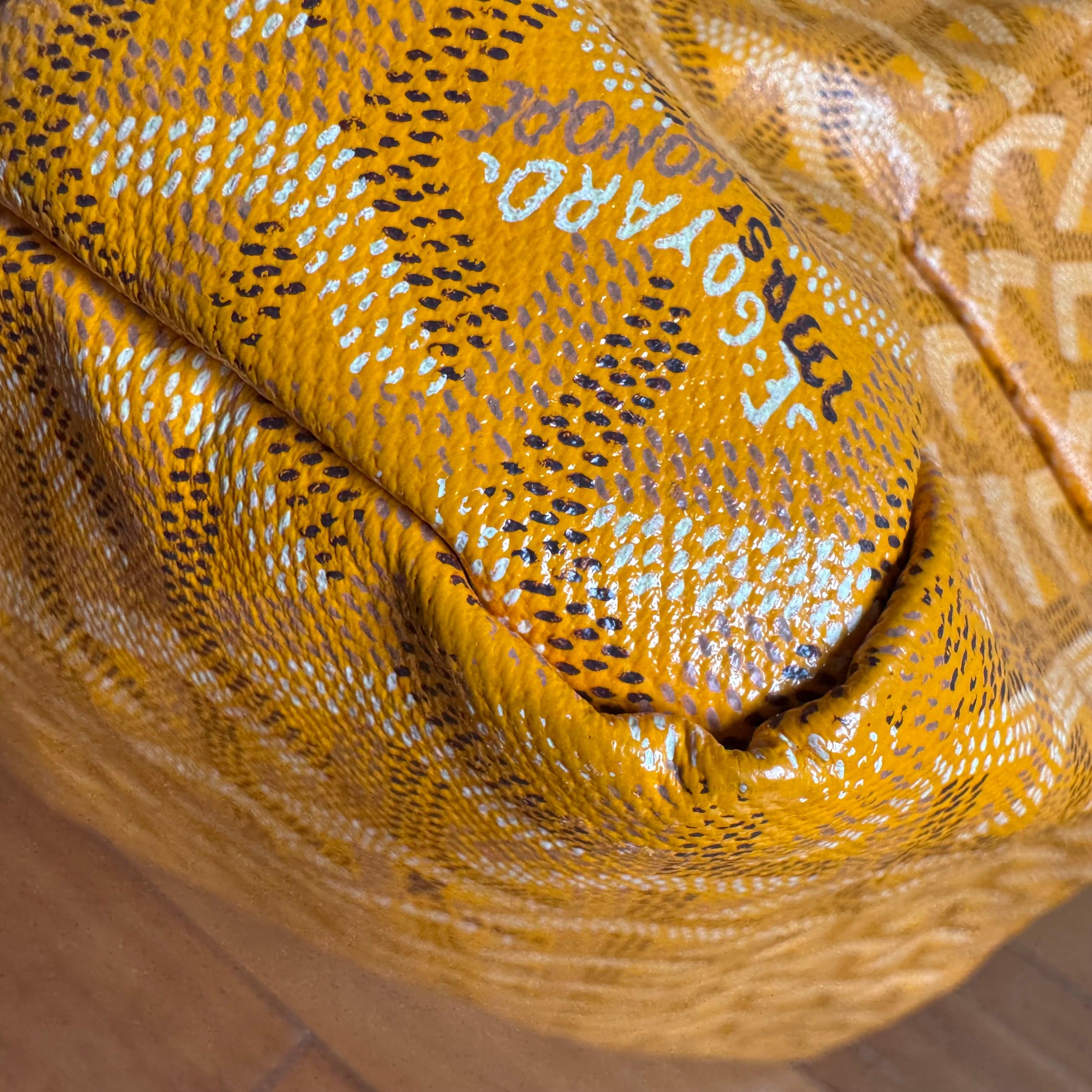 Goyard Saint Louis GM Large Tote Yellow 2019 For Sale 9
