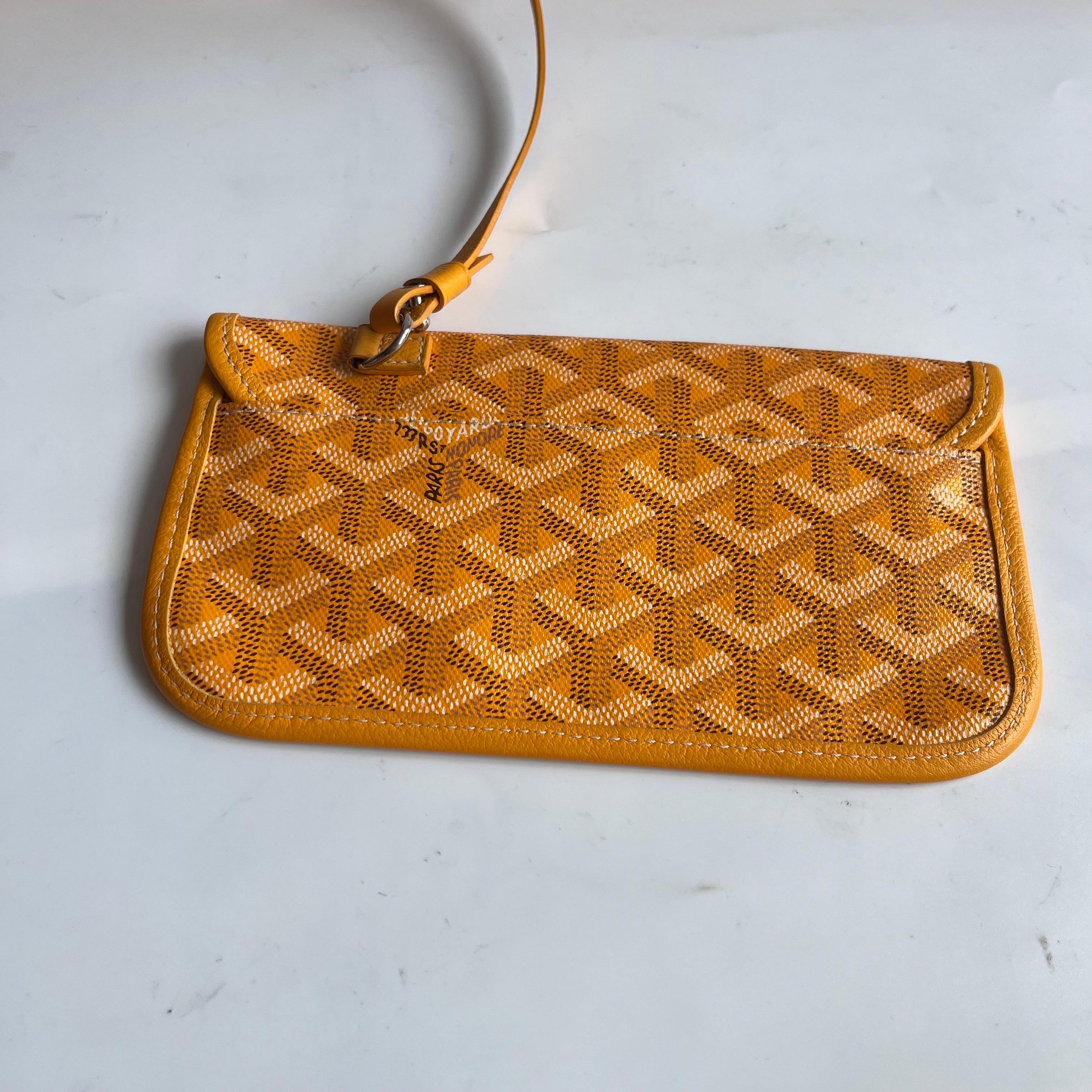 Goyard Saint Louis GM Large Tote Yellow 2019 For Sale 9