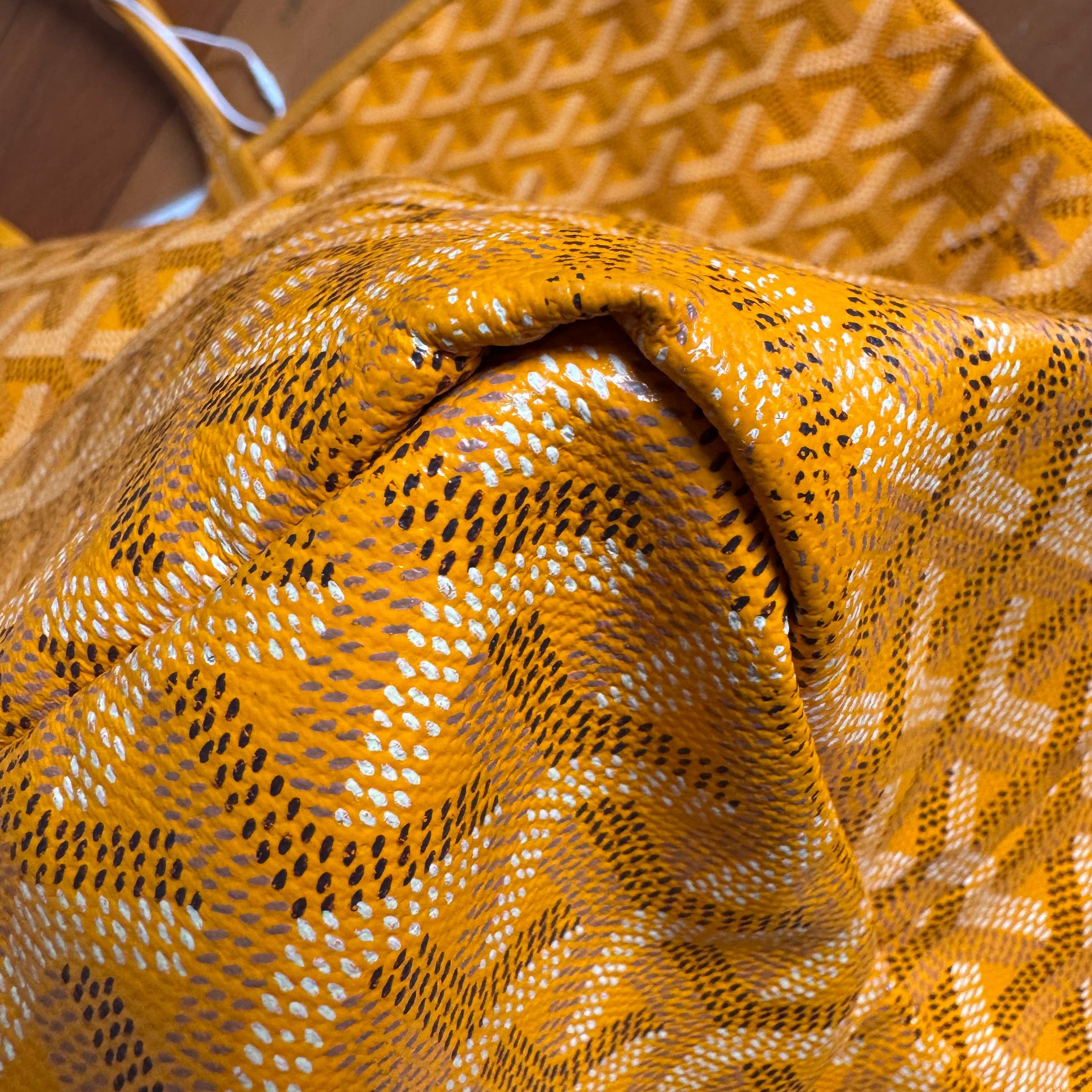 Goyard Saint Louis GM Large Tote Yellow 2019 For Sale 10