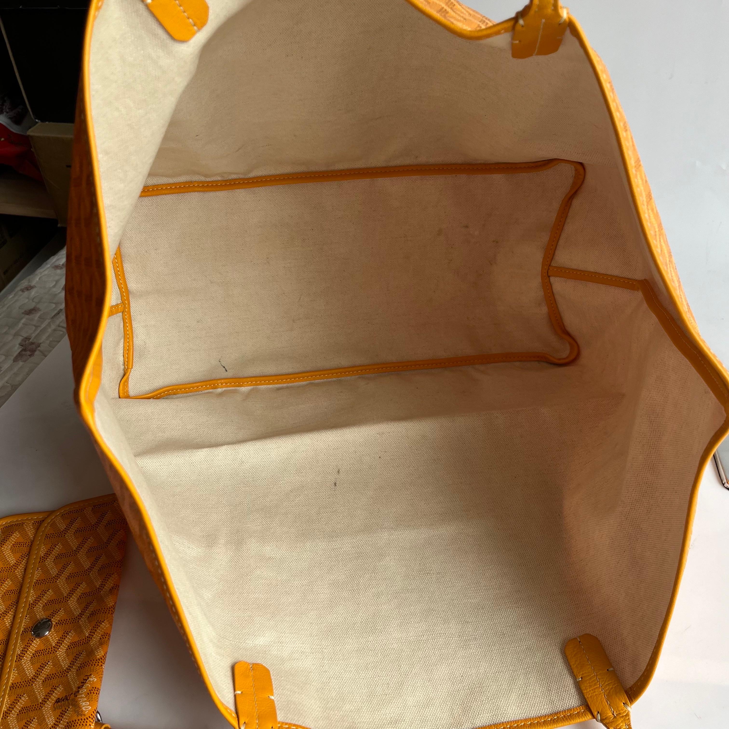 Goyard Saint Louis GM Large Tote Yellow 2019 For Sale 11