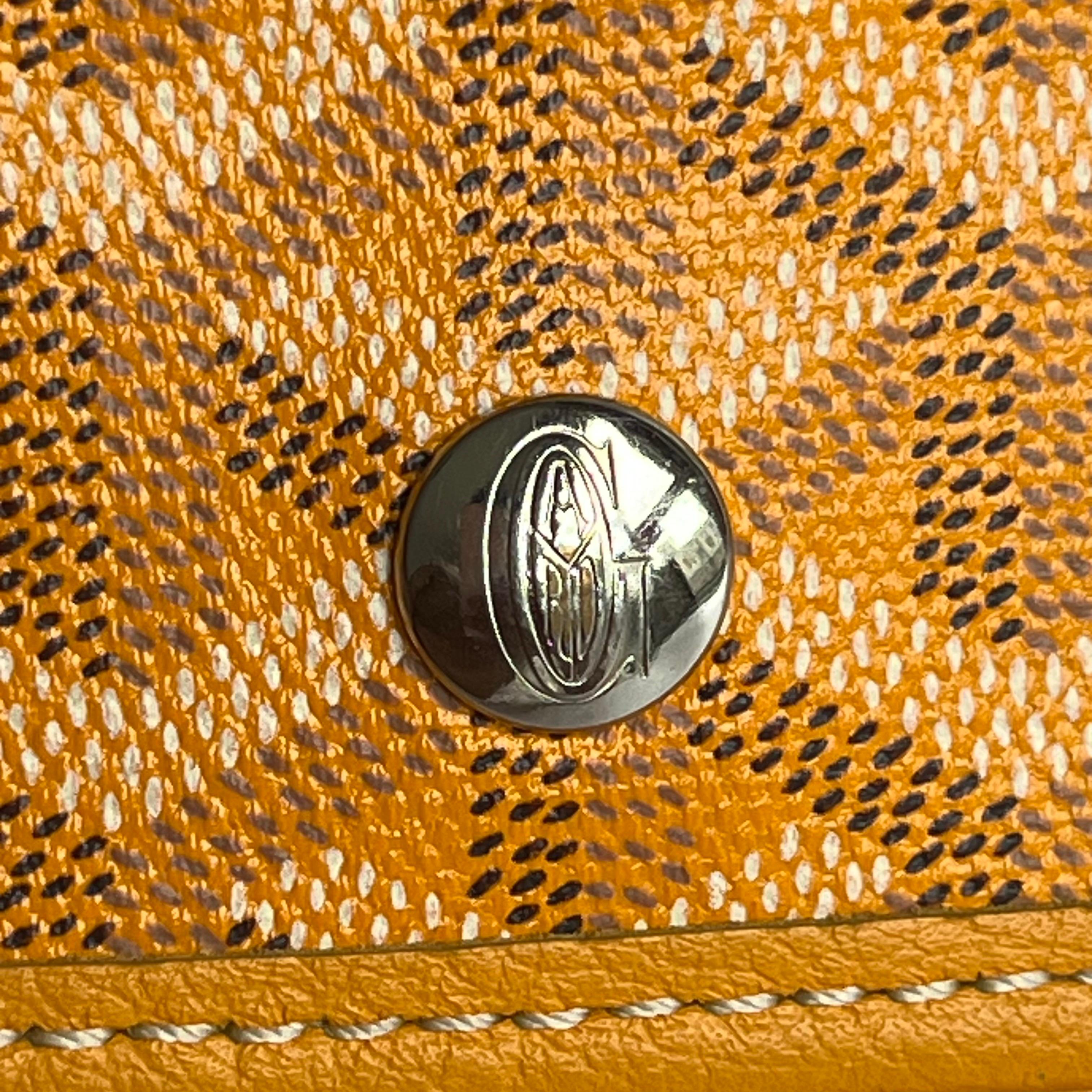Goyard Saint Louis GM Large Tote Yellow 2019 For Sale 12
