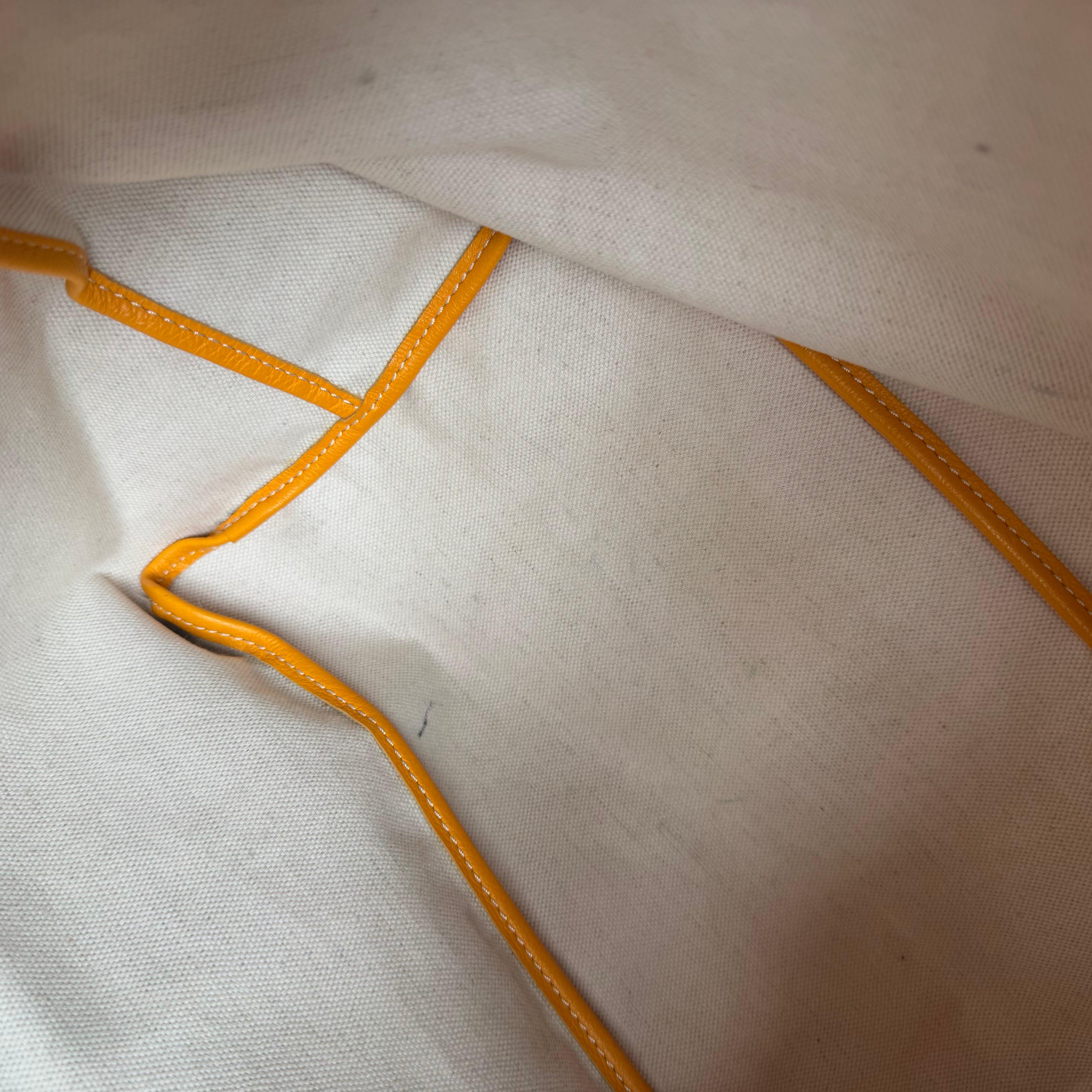 Goyard Saint Louis GM Large Tote Yellow 2019 For Sale 13