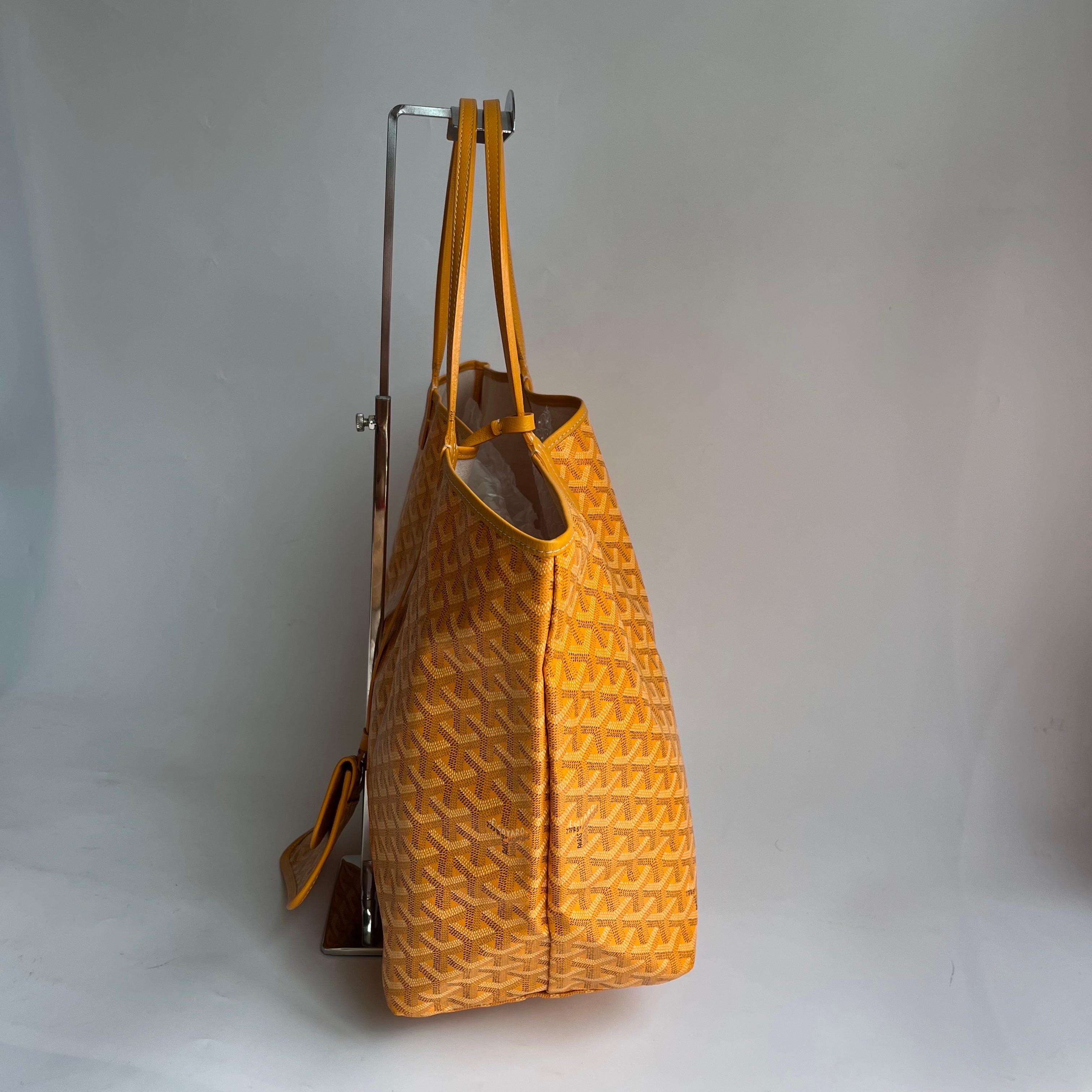 Goyard Saint Louis GM Large Tote Yellow 2019 For Sale 1