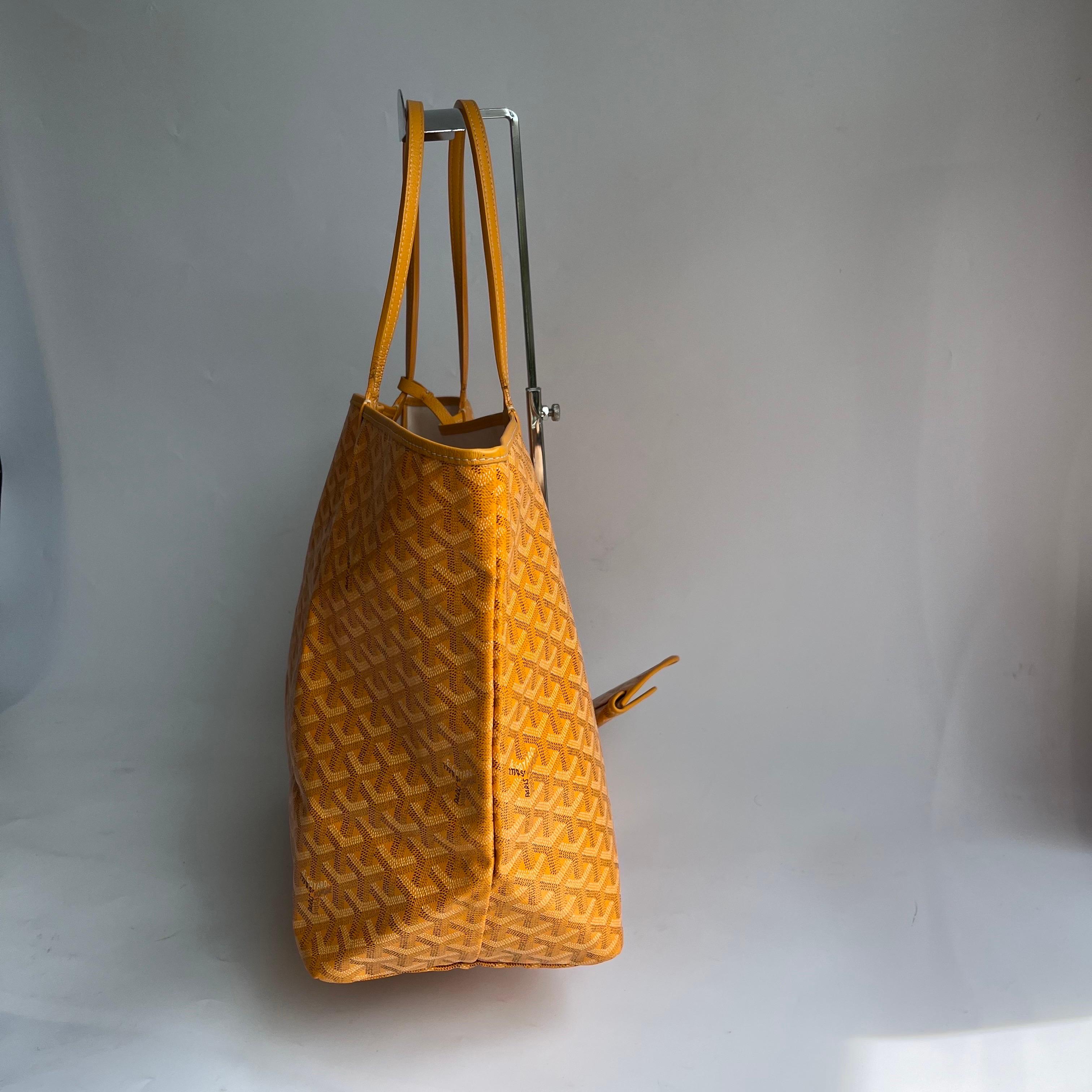 Goyard Saint Louis GM Large Tote Yellow 2019 For Sale 2