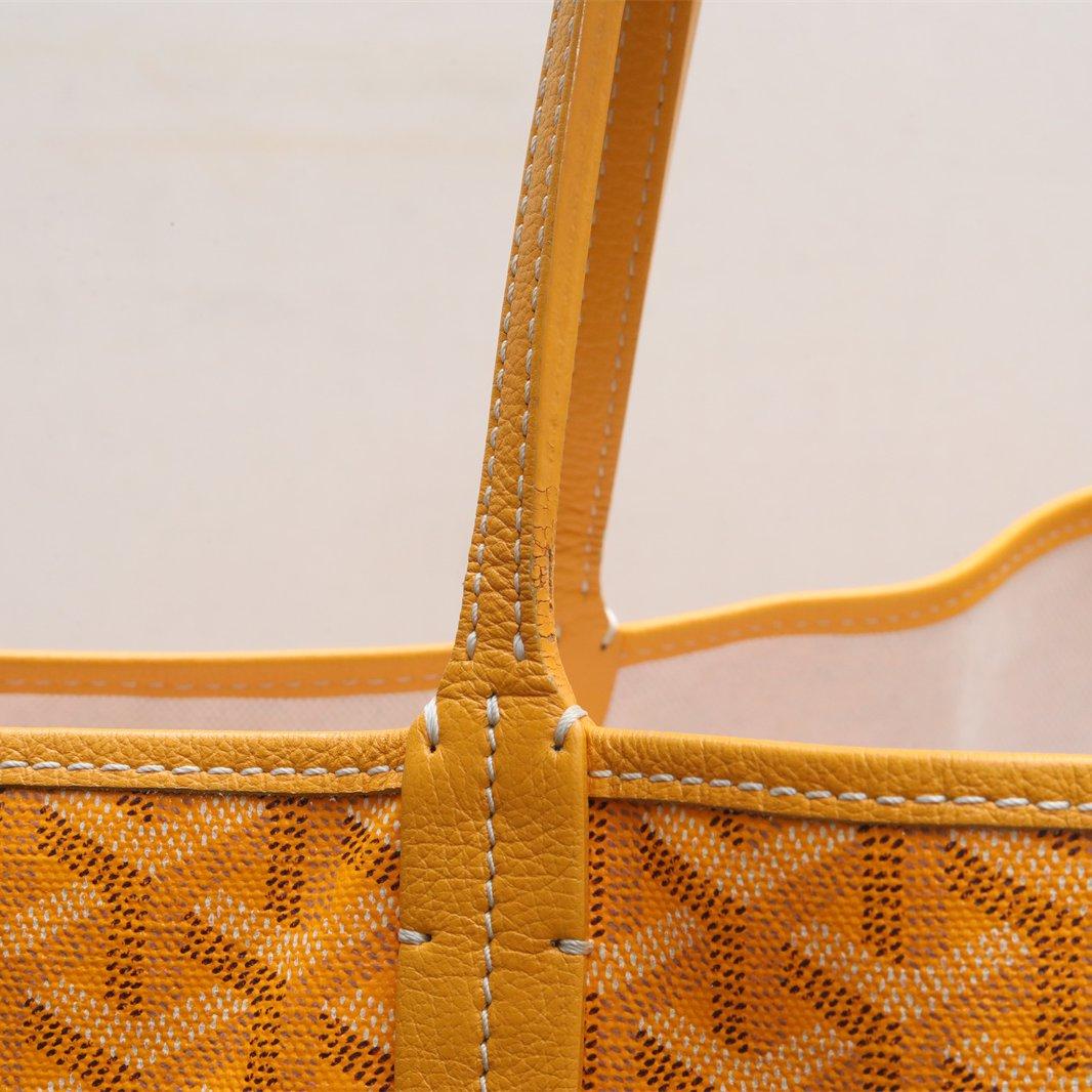 Goyard Saint Louis GM Large Tote Yellow 2019 For Sale 5