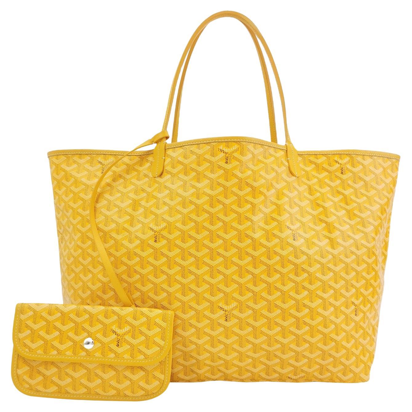 Goyard Saint Louis GM Large Tote Yellow 2019 For Sale